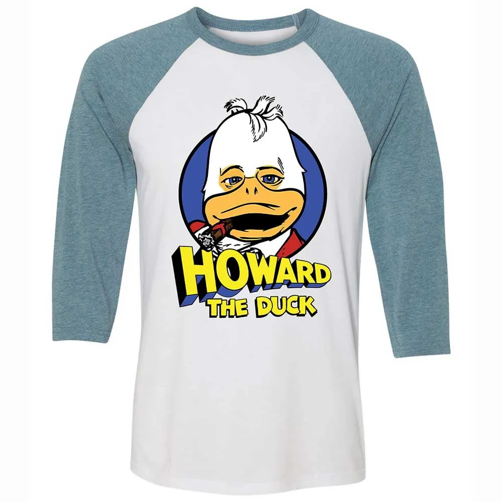 Unisex 3/4 Baseball Tee - 88W8EJKR - White/Denim - 3