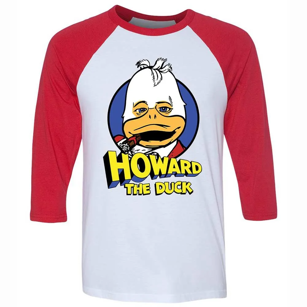Unisex 3/4 Baseball Tee - 88W8EJKR - White/Red - 9