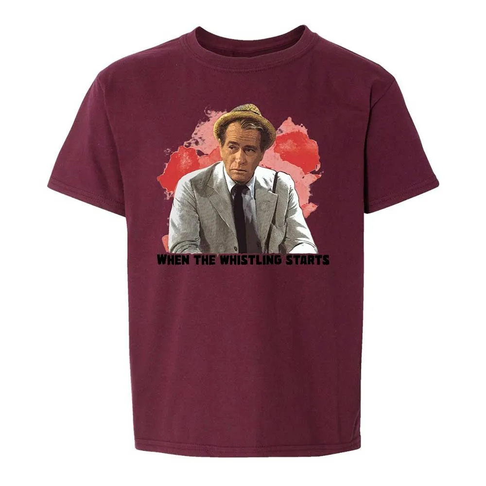 Kids T-Shirt - XWCNUYUJ - Maroon - 19
