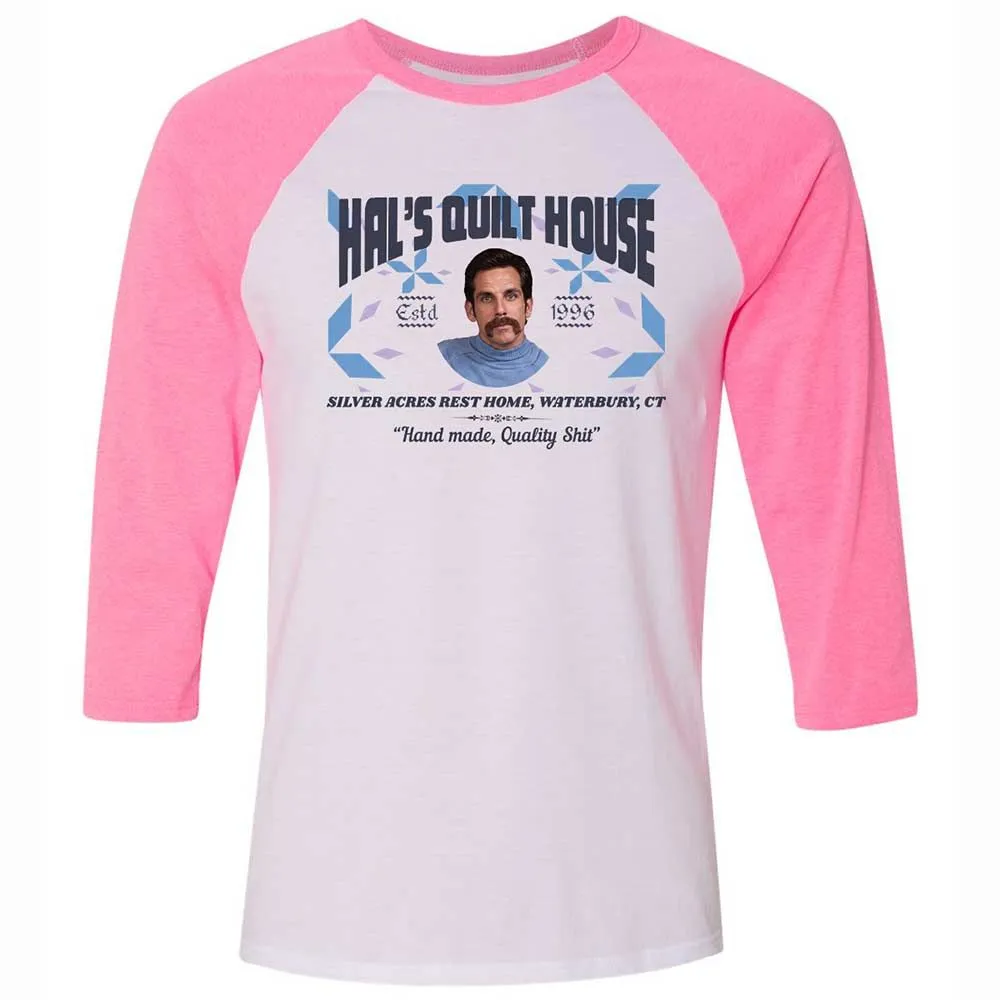 Unisex 3/4 Baseball Tee - MG3TAEP1 - White/Neon Pink - 12