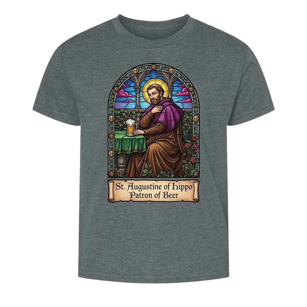 Patron of Beer - Dark Heather - 16