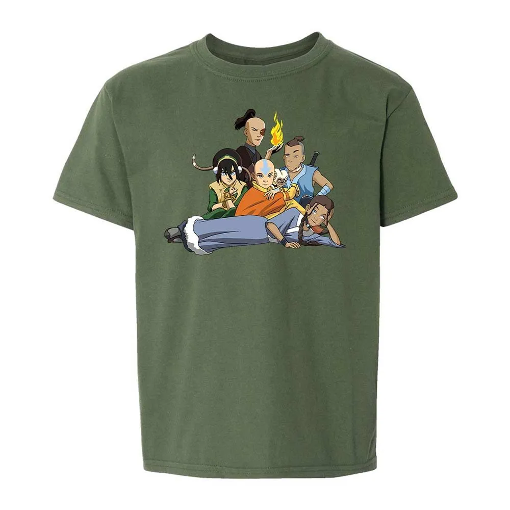 Kids T-Shirt - EGMX1PGP - Military Green - 20