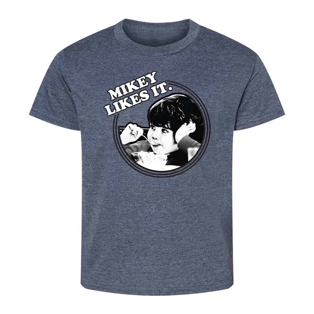 Mikey Likes It - Heather Navy - 15