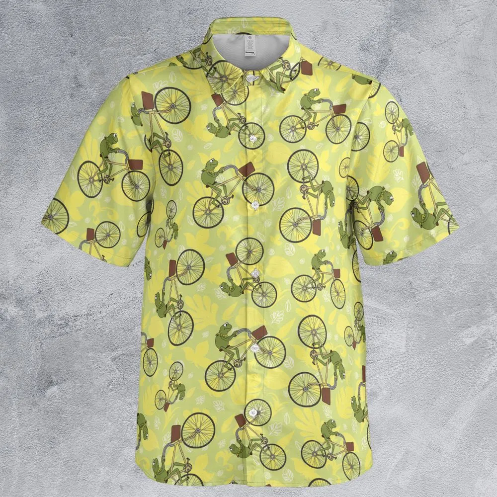 Kermit riding a bike -  - 2