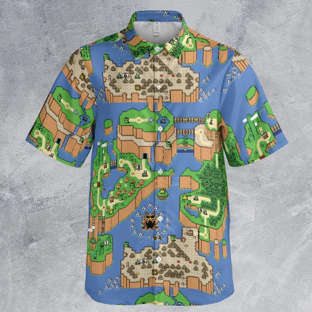 Super Mario World Map -  - 2