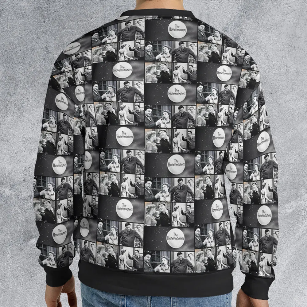 Vintage Vibes The Honeymooners All-over Print Sweatshirt - 2