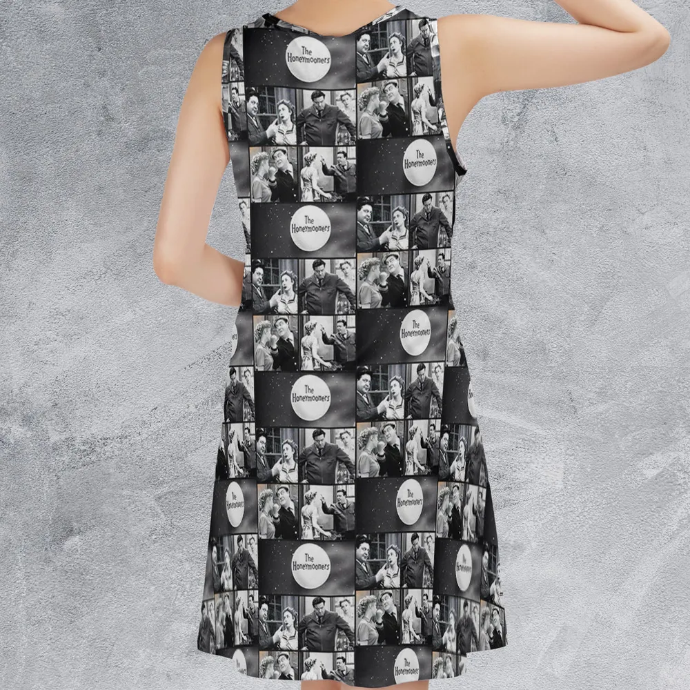 Vintage Vibes The Honeymooners Sleeveless Dress - 2