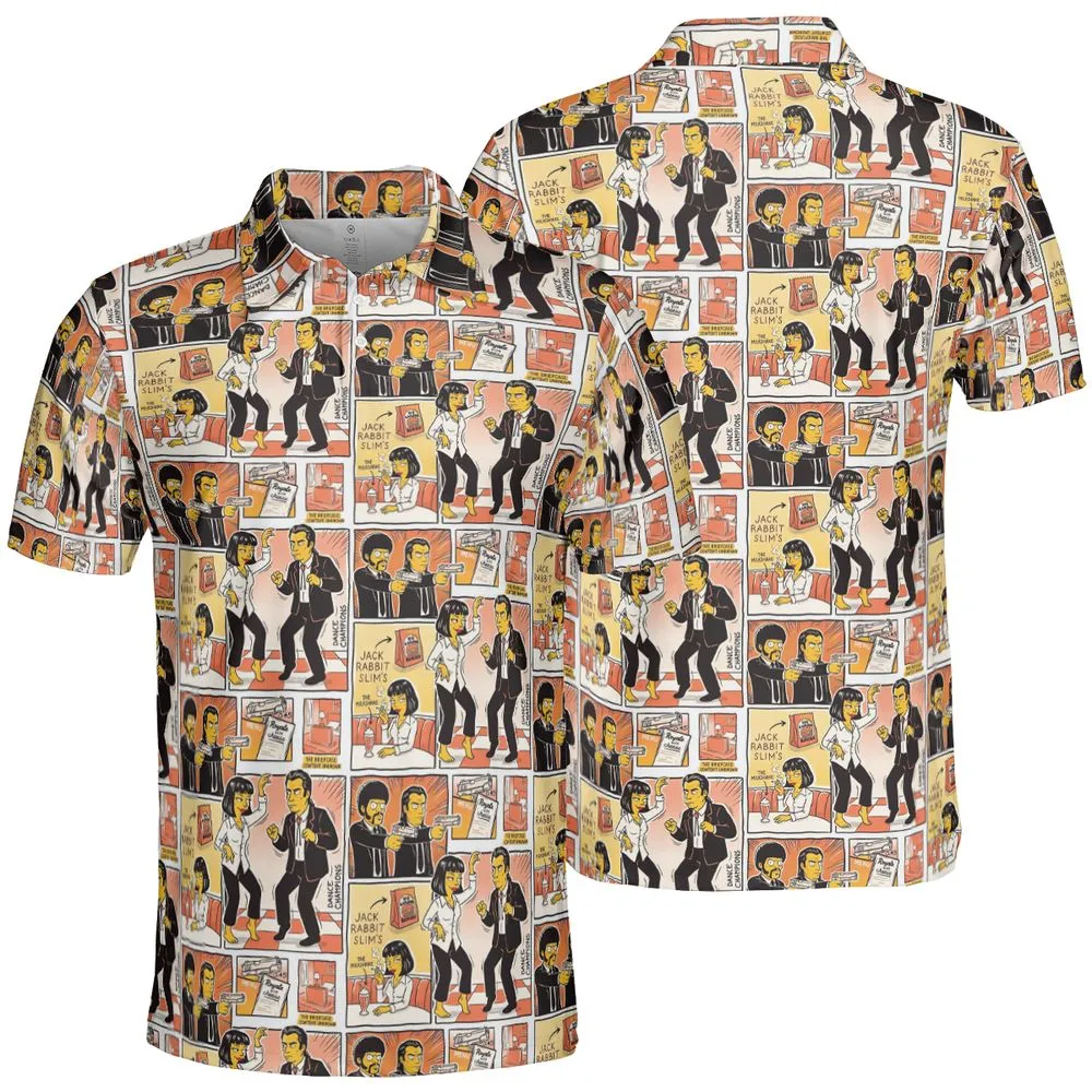 AOP Men/Women Polo Shirt - GHKWWFEE -  - 2