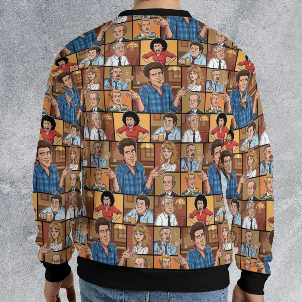All-over Print Sweatshirt - QPCRA8L4 -  - 2