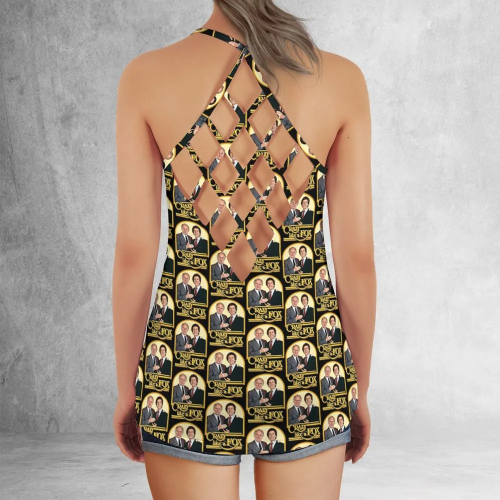 Criss Cross Tank Top - QA7YU83Y -  - 3