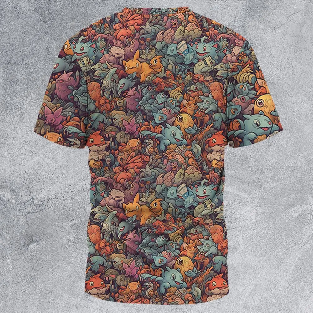 All-Over Print Unisex T-Shirt - K7DPJVDM -  - 4