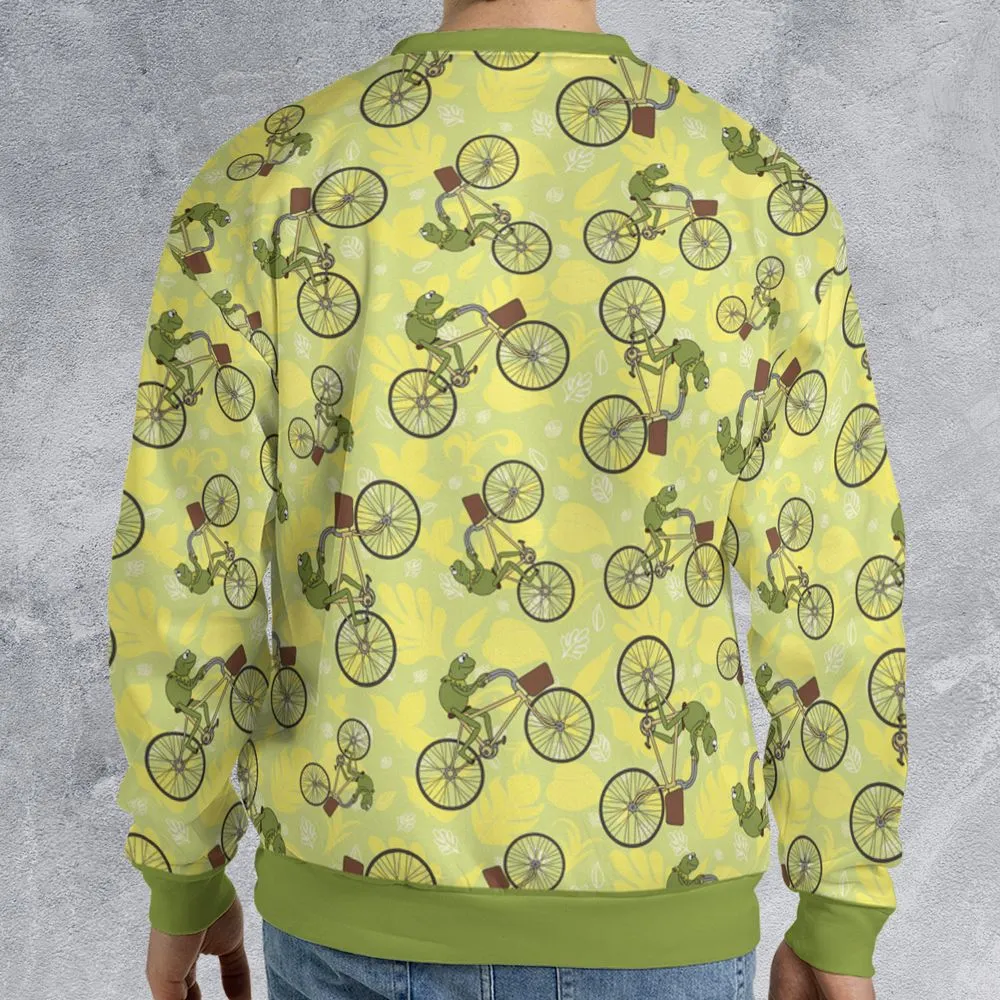 Kermit riding a bike -  - 2