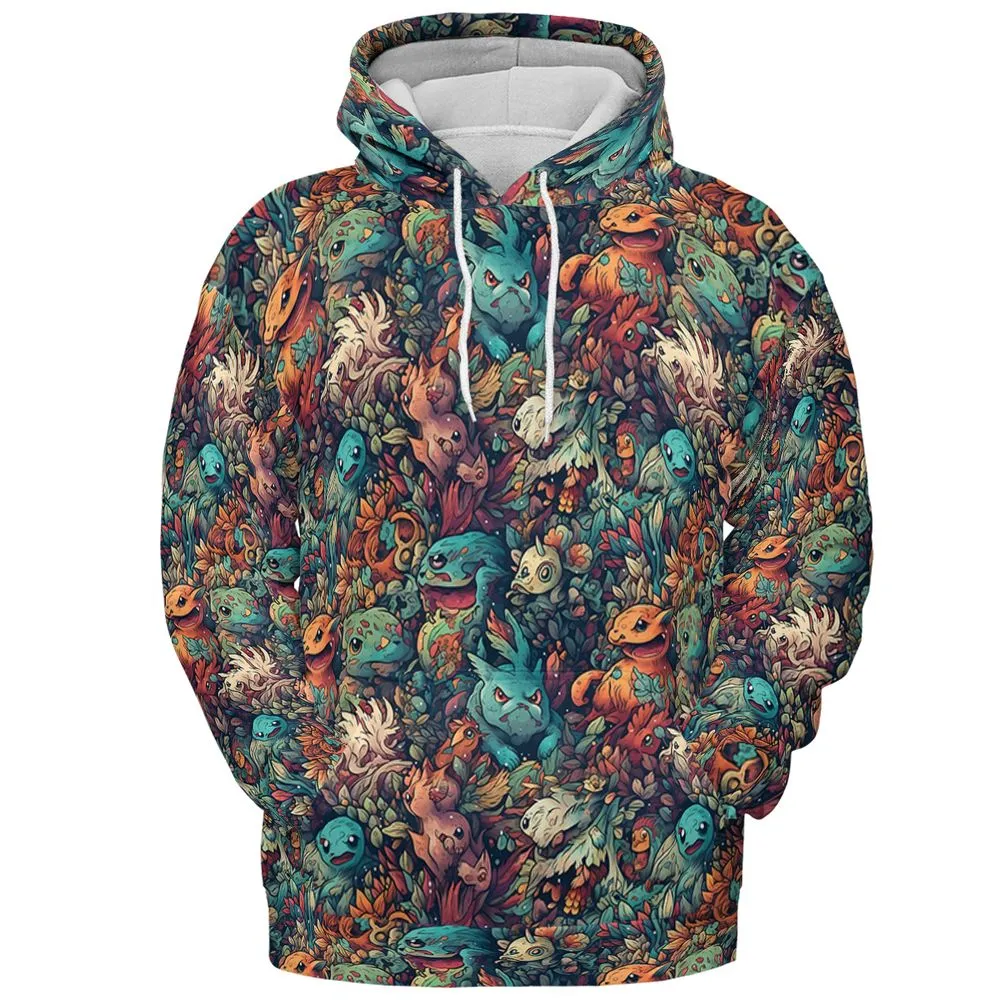 All-over Print Hoodie - 19MCDB11 -  - 2
