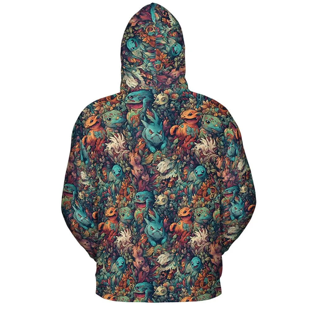 All-over Print Hoodie - 19MCDB11 -  - 4