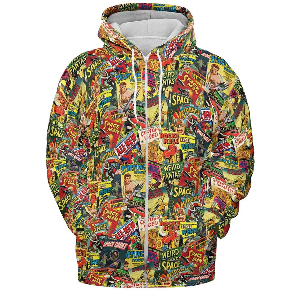 All-over Print Hoodie - 54Q5YVS3 -  - 3