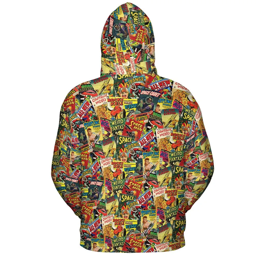 All-over Print Hoodie - 54Q5YVS3 -  - 4