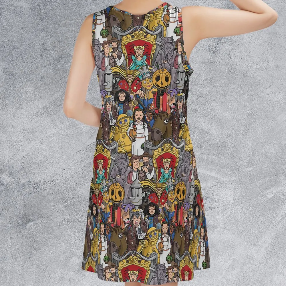 Sleeveless Dress - UM6FGAN1 -  - 2