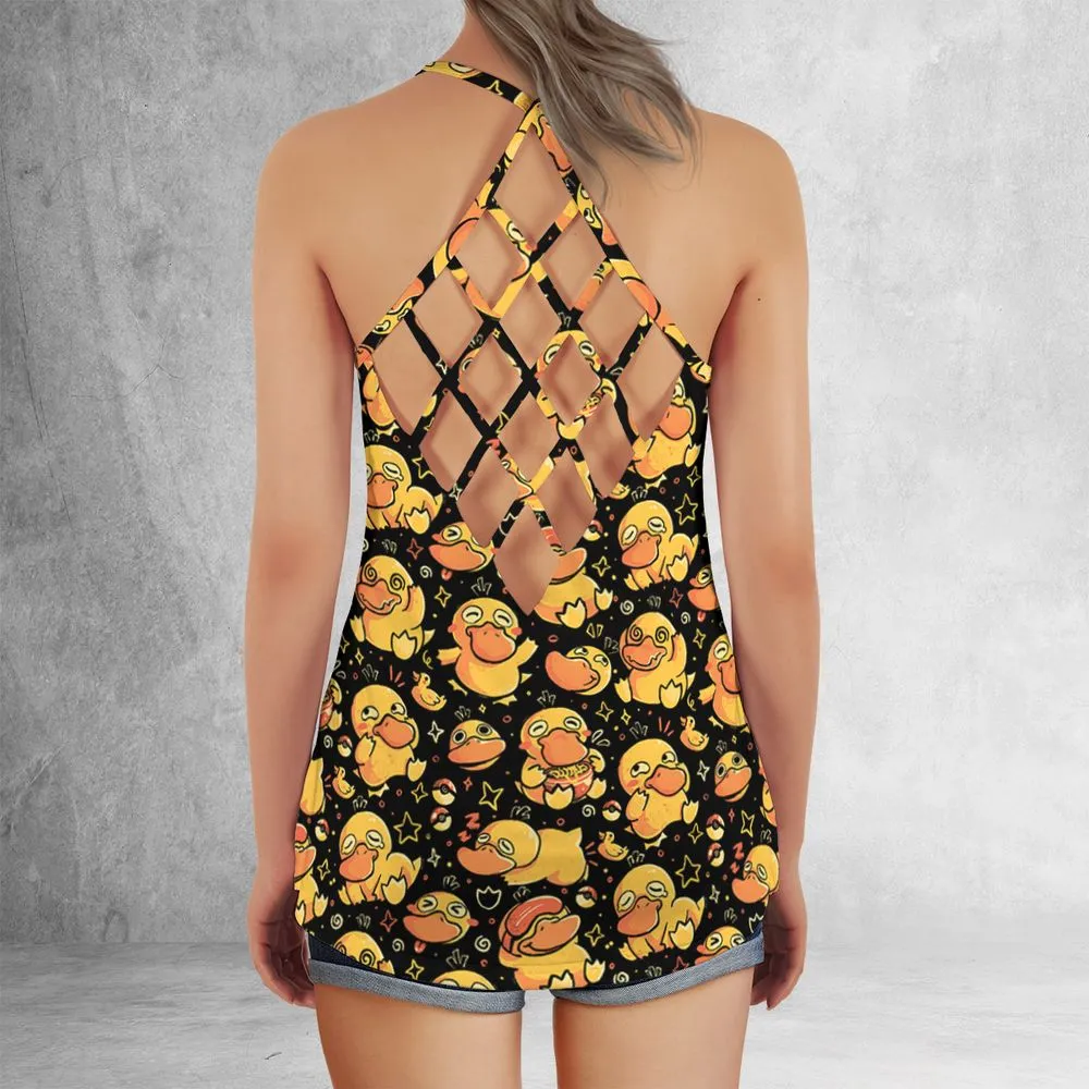 Criss Cross Tank Top - MU9VW9UP -  - 3
