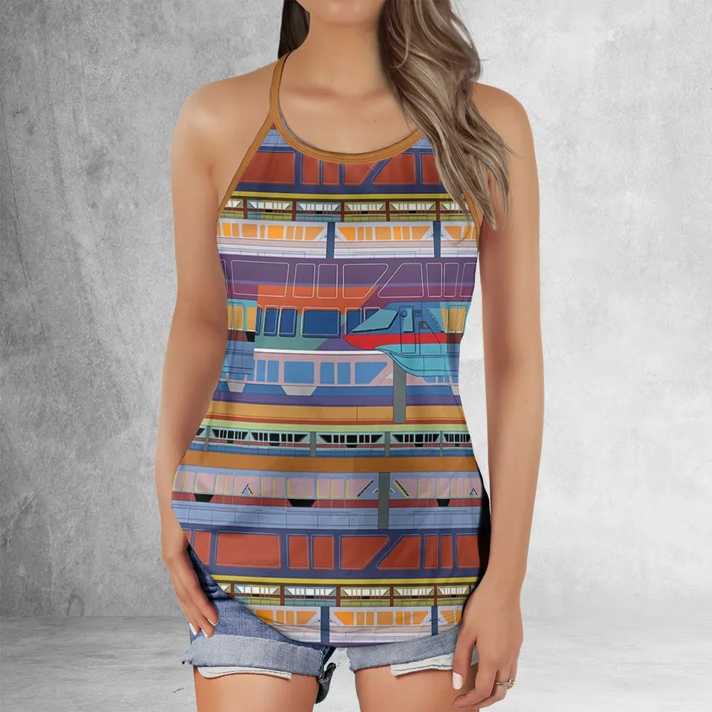 Criss Cross Tank Top - AE3L5PZQ -  - 2