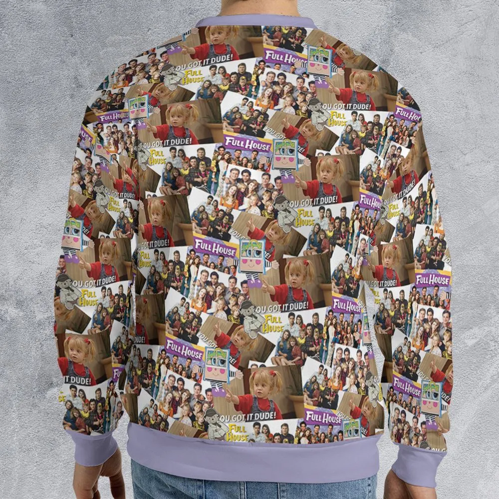 All-over Print Sweatshirt - MU2H8UKT -  - 2
