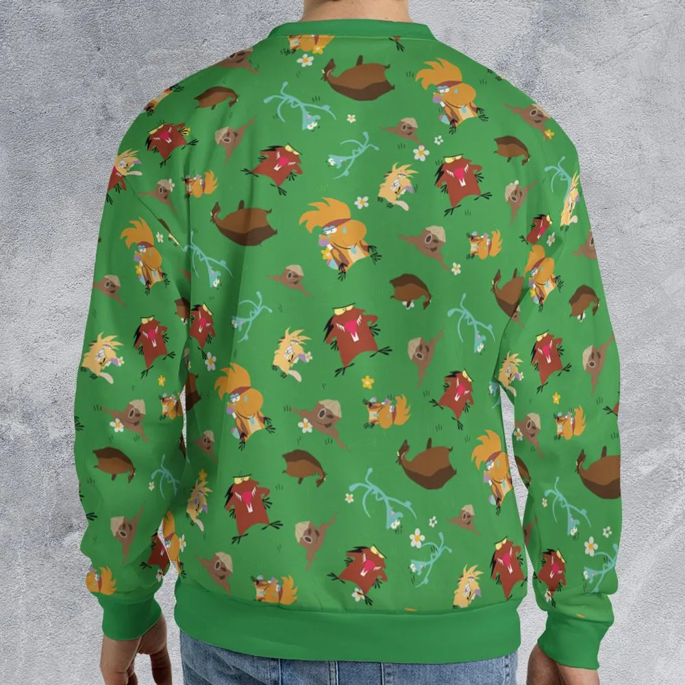All-over Print Sweatshirt - 17MZJF5X -  - 2