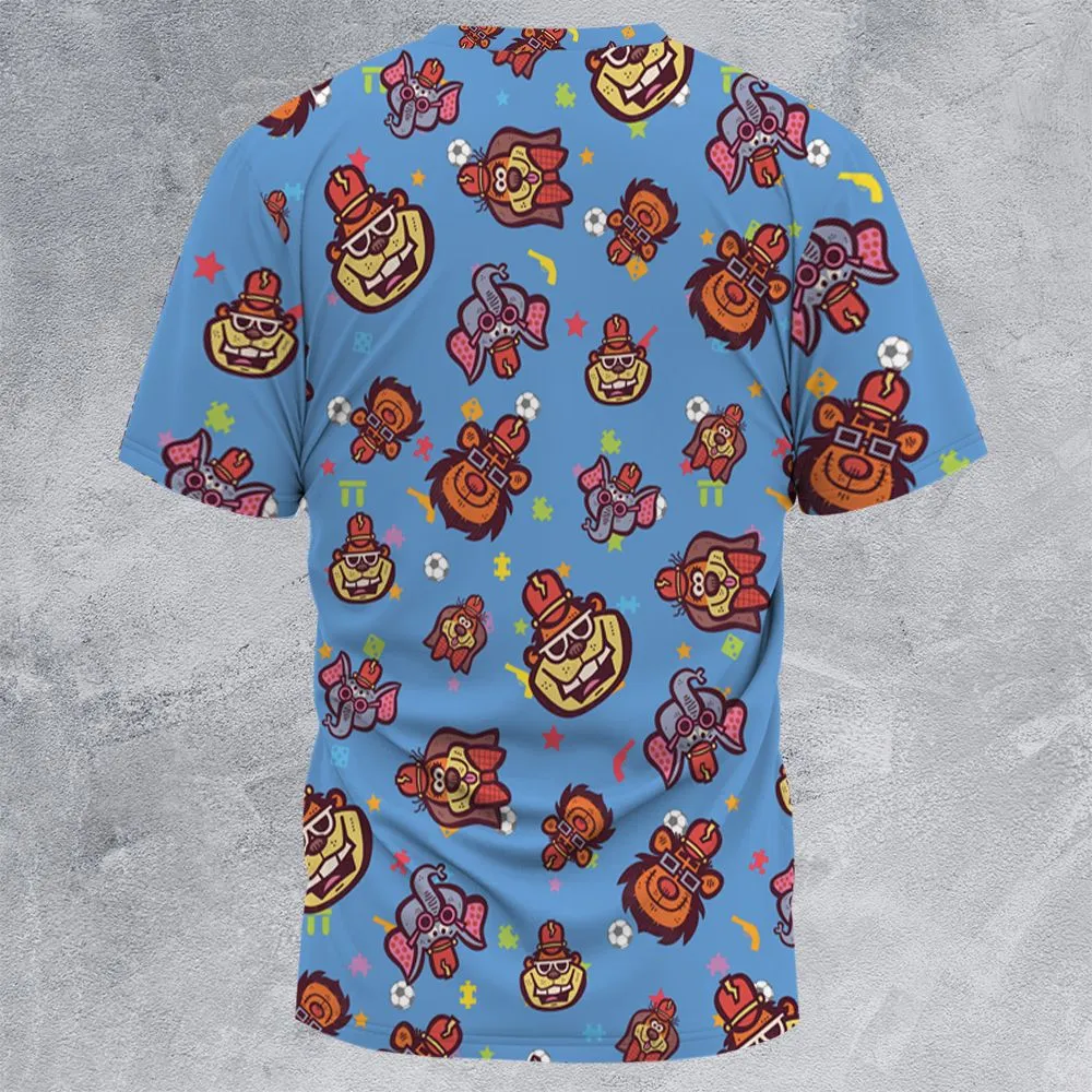 All-Over Print Unisex T-Shirt - J5R85AH3 -  - 4