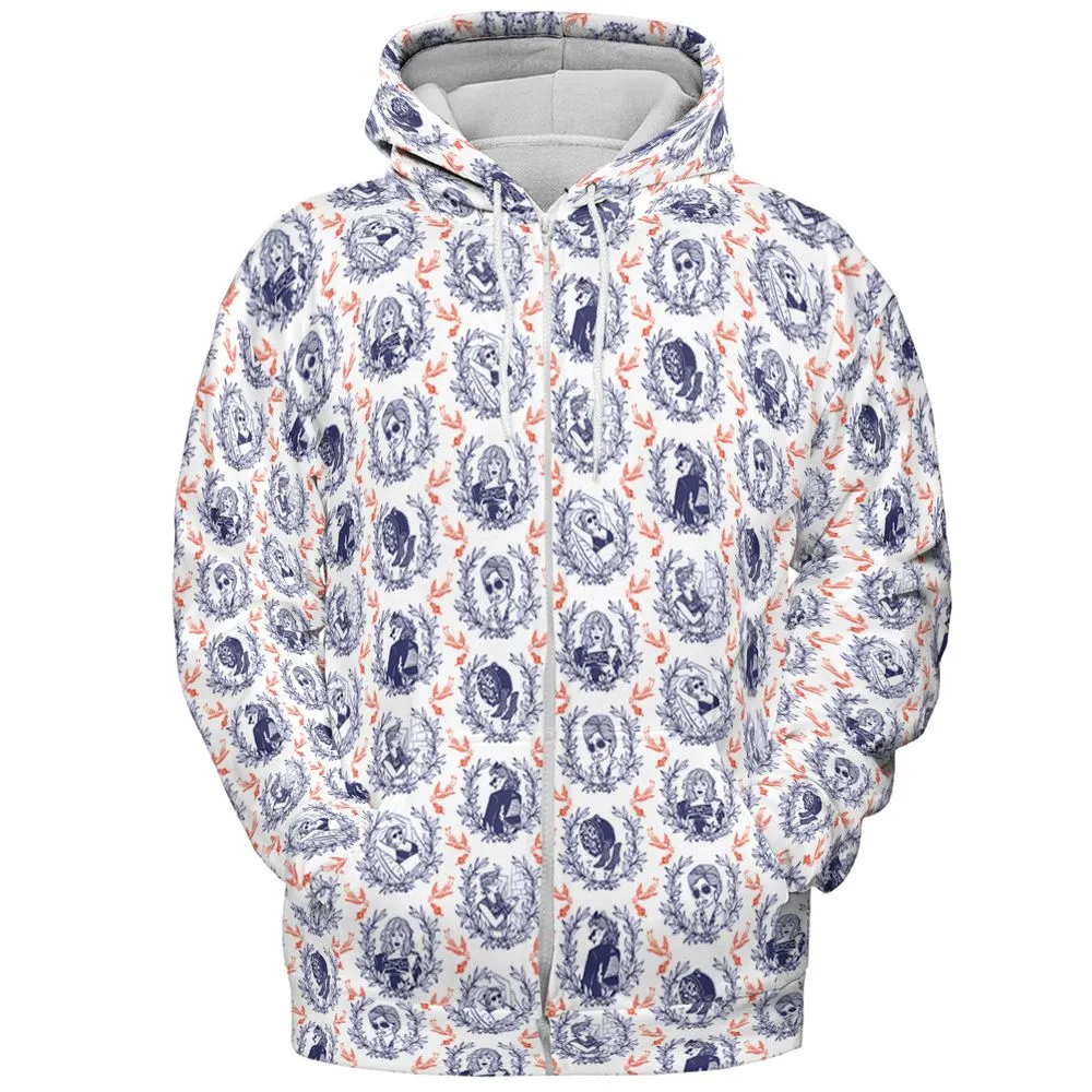 All-over Print Hoodie - SFU3P7B5 -  - 3