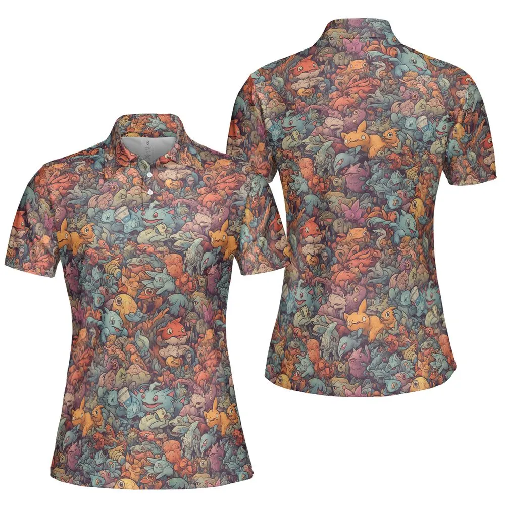 AOP Men/Women Polo Shirt - BZ4AM2VB -  - 5