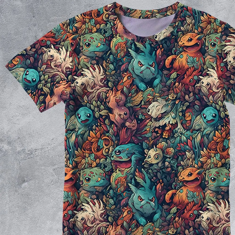 All-Over Print Unisex T-Shirt - TS562DH1 -  - 2