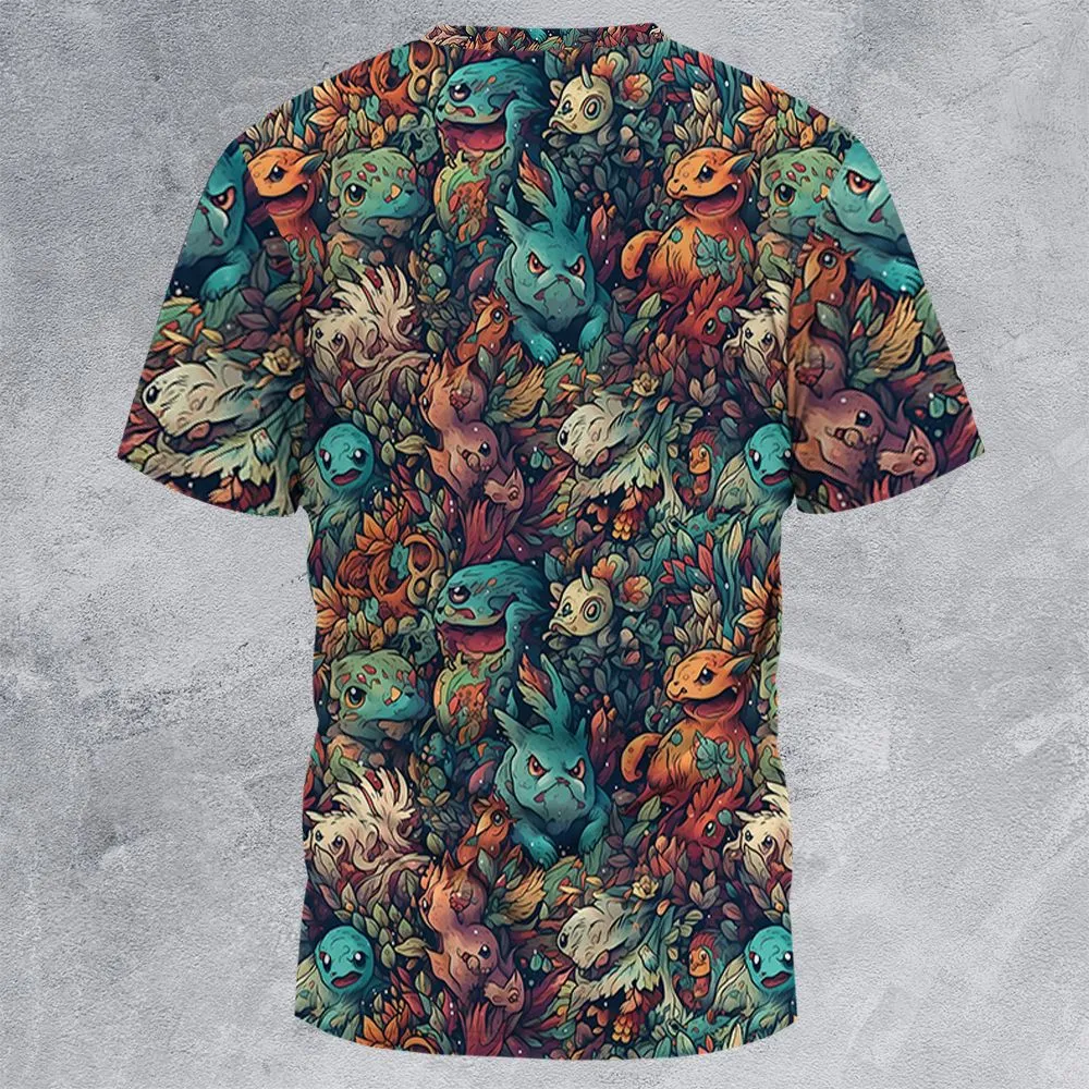 All-Over Print Unisex T-Shirt - TS562DH1 -  - 4