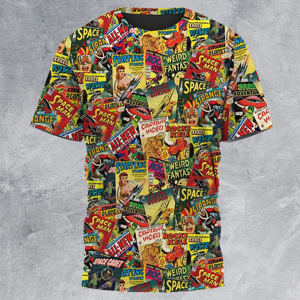 All-Over Print Unisex T-Shirt - 89CPL7YY -  - 3