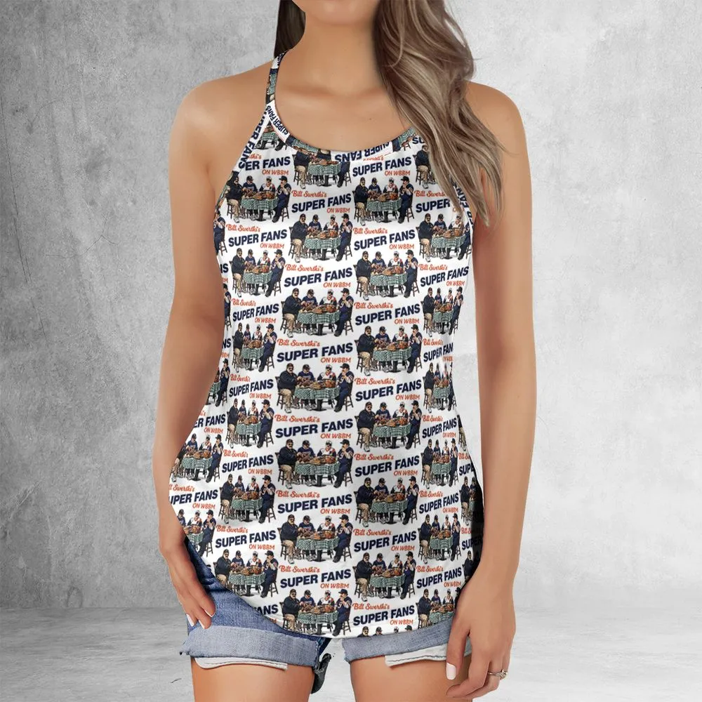 Criss Cross Tank Top - C9BAX1WM -  - 2
