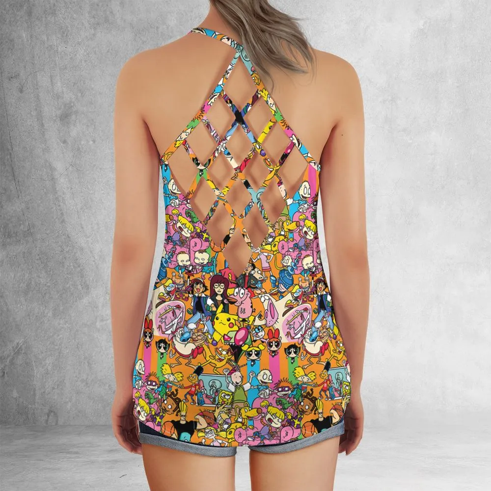 Criss Cross Tank Top - 4B9DKDVY -  - 3