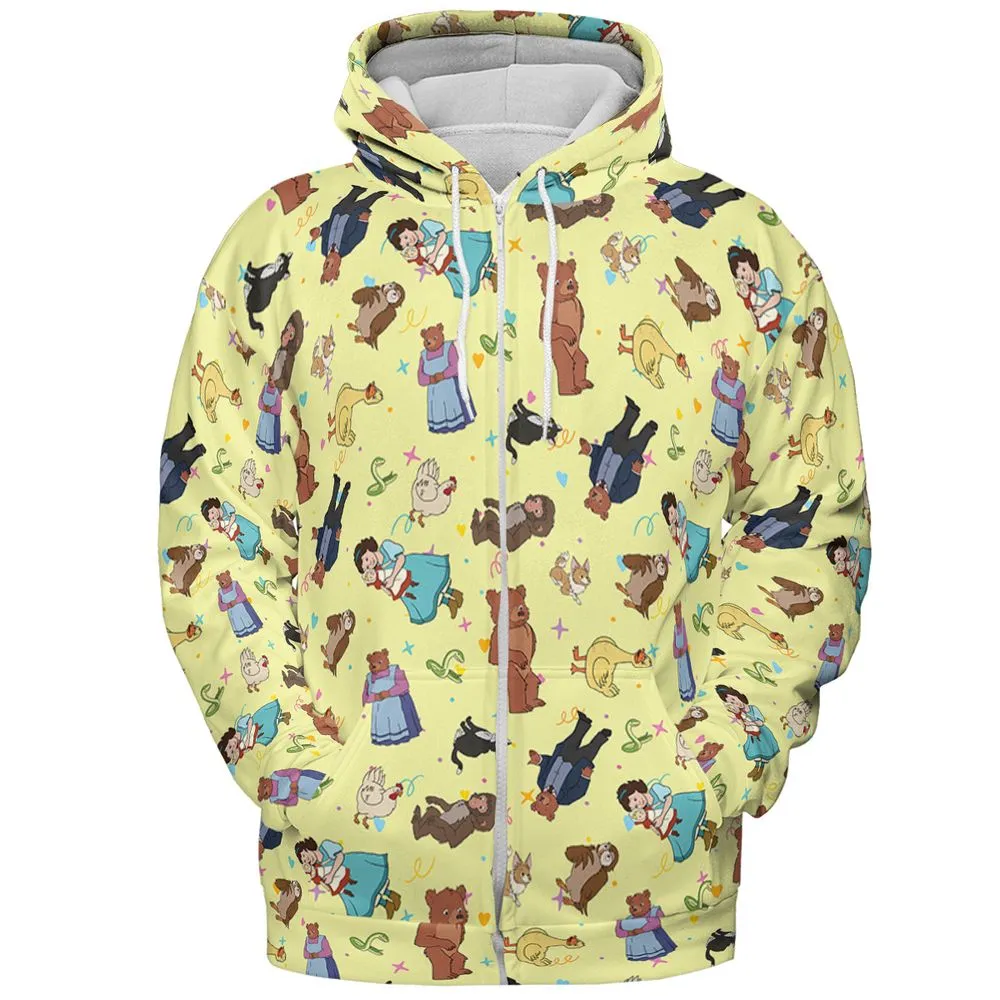 All-over Print Hoodie - BNV6Y9RG -  - 3