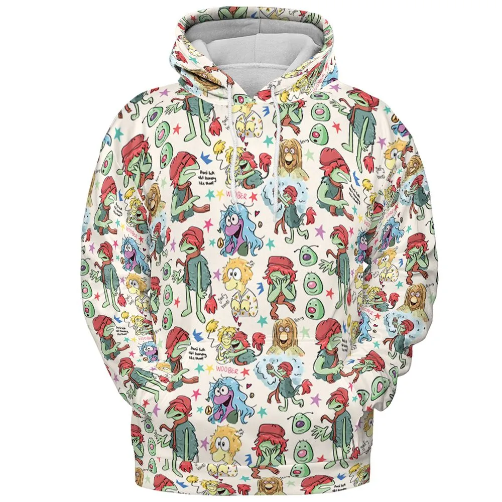 All-over Print Hoodie - FAMLNERU -  - 2