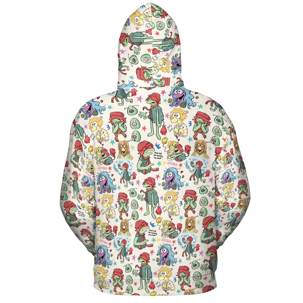 All-over Print Hoodie - FAMLNERU -  - 4