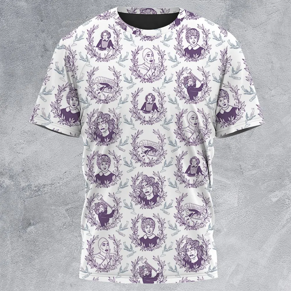 All-Over Print Unisex T-Shirt - 3DXS75LR -  - 3