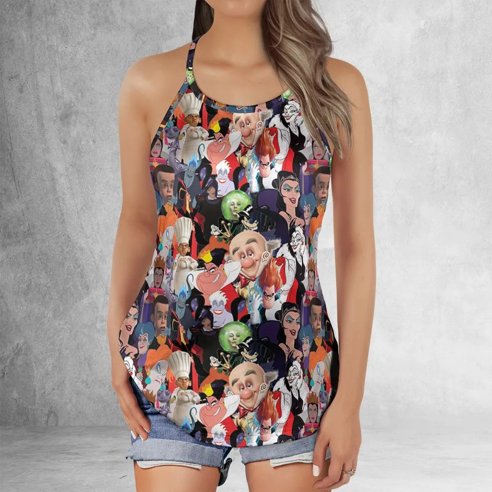 Criss Cross Tank Top - ACS9B3U4 -  - 2
