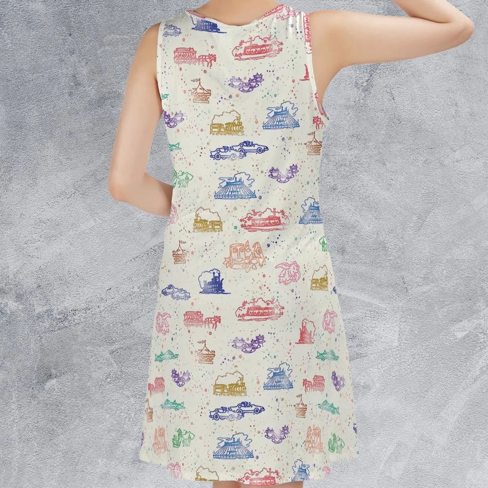 Sleeveless Dress - XKJSR6XT -  - 2