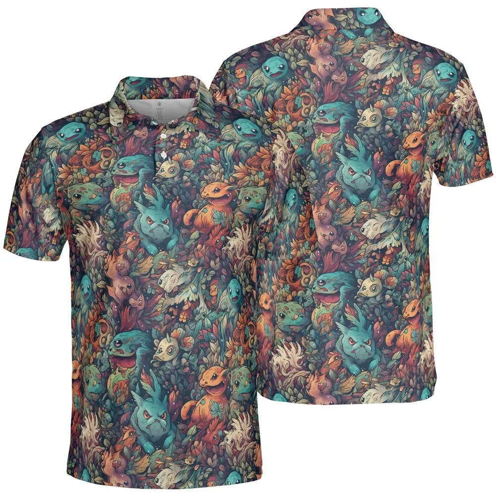 AOP Men/Women Polo Shirt - D5KWG5PM -  - 2