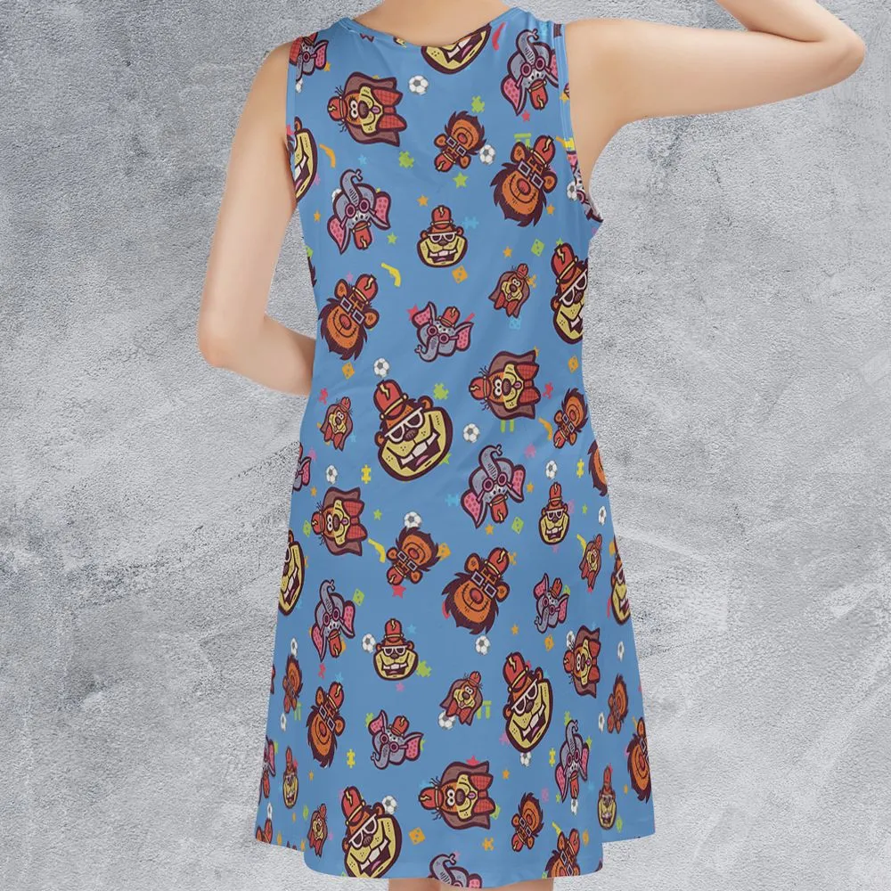 Sleeveless Dress - SSKBRMHZ -  - 2