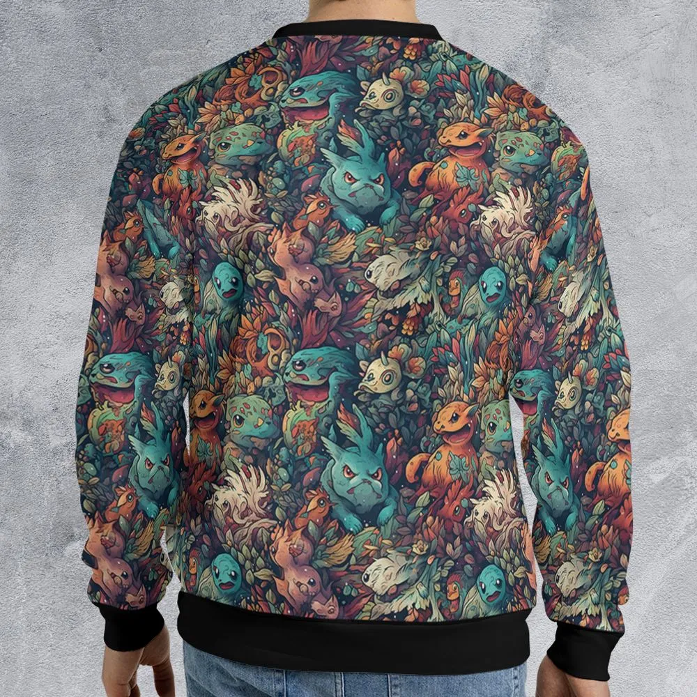 All-over Print Sweatshirt - 3PK62HLK -  - 2