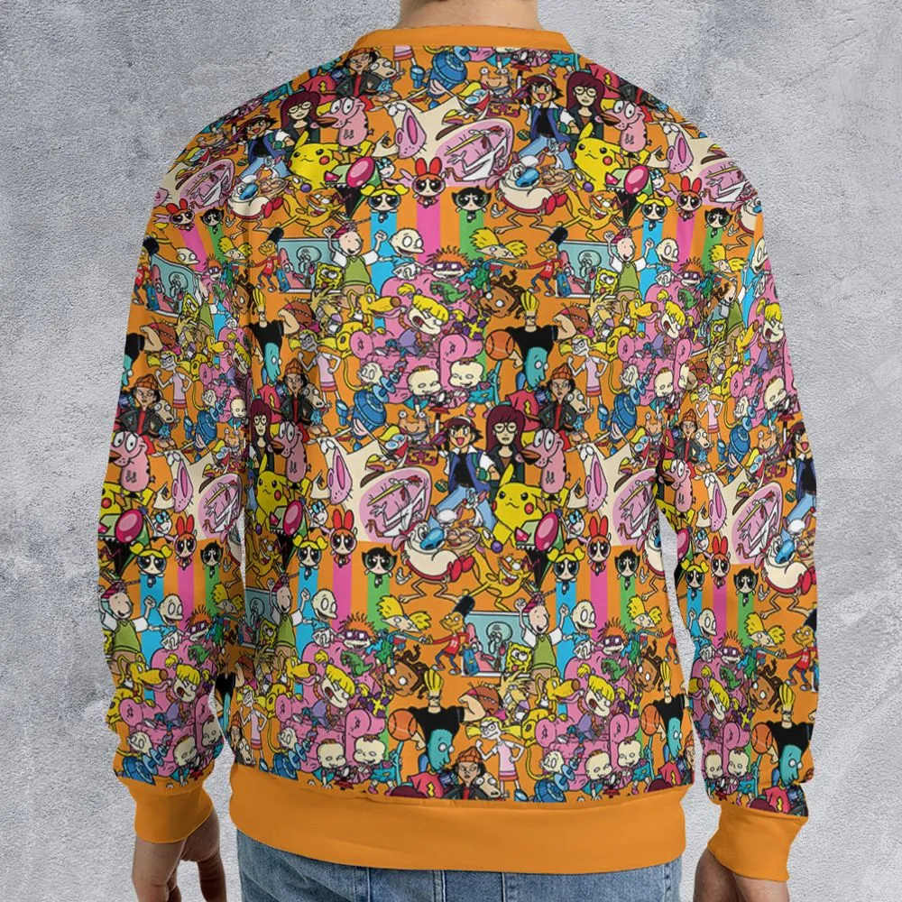 All-over Print Sweatshirt - RWYFZZUE -  - 2