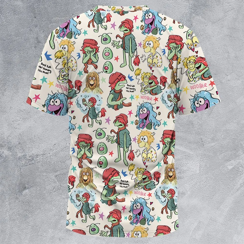 All-Over Print Unisex T-Shirt - SE89RF7H -  - 4