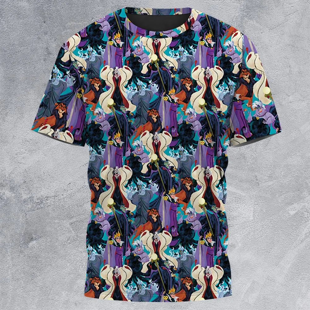 All-Over Print Unisex T-Shirt - 7395WTN5 -  - 3