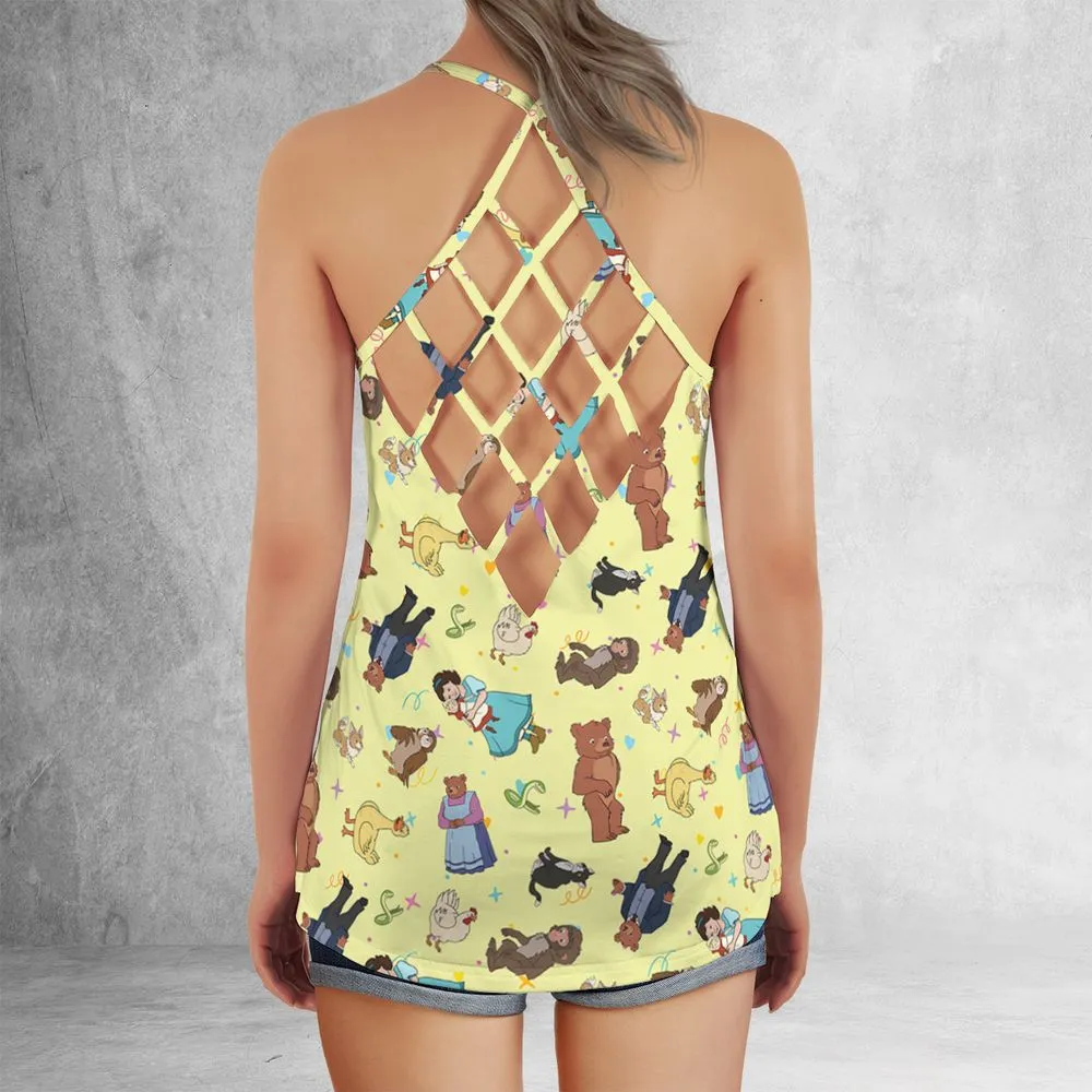 Criss Cross Tank Top - BZ1VGFB9 -  - 3