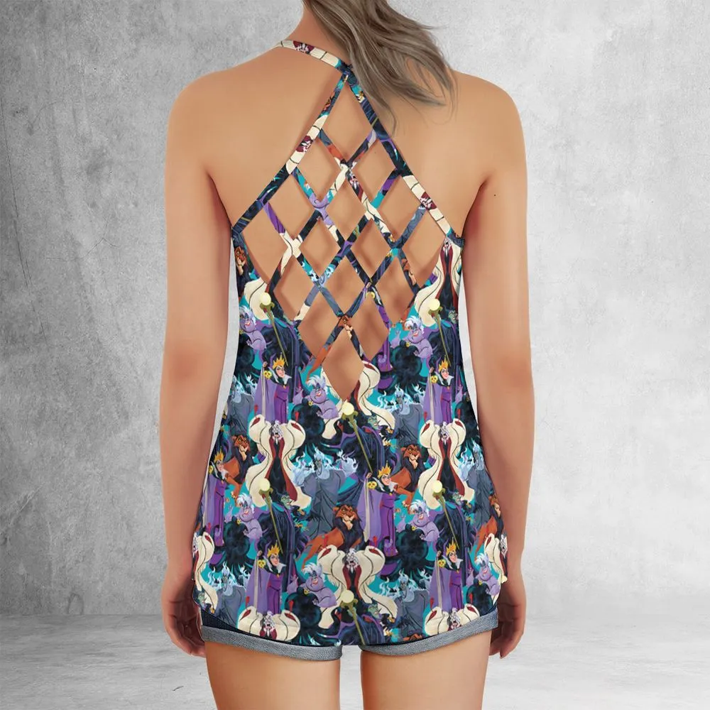 Criss Cross Tank Top - MXAHBJG1 -  - 3