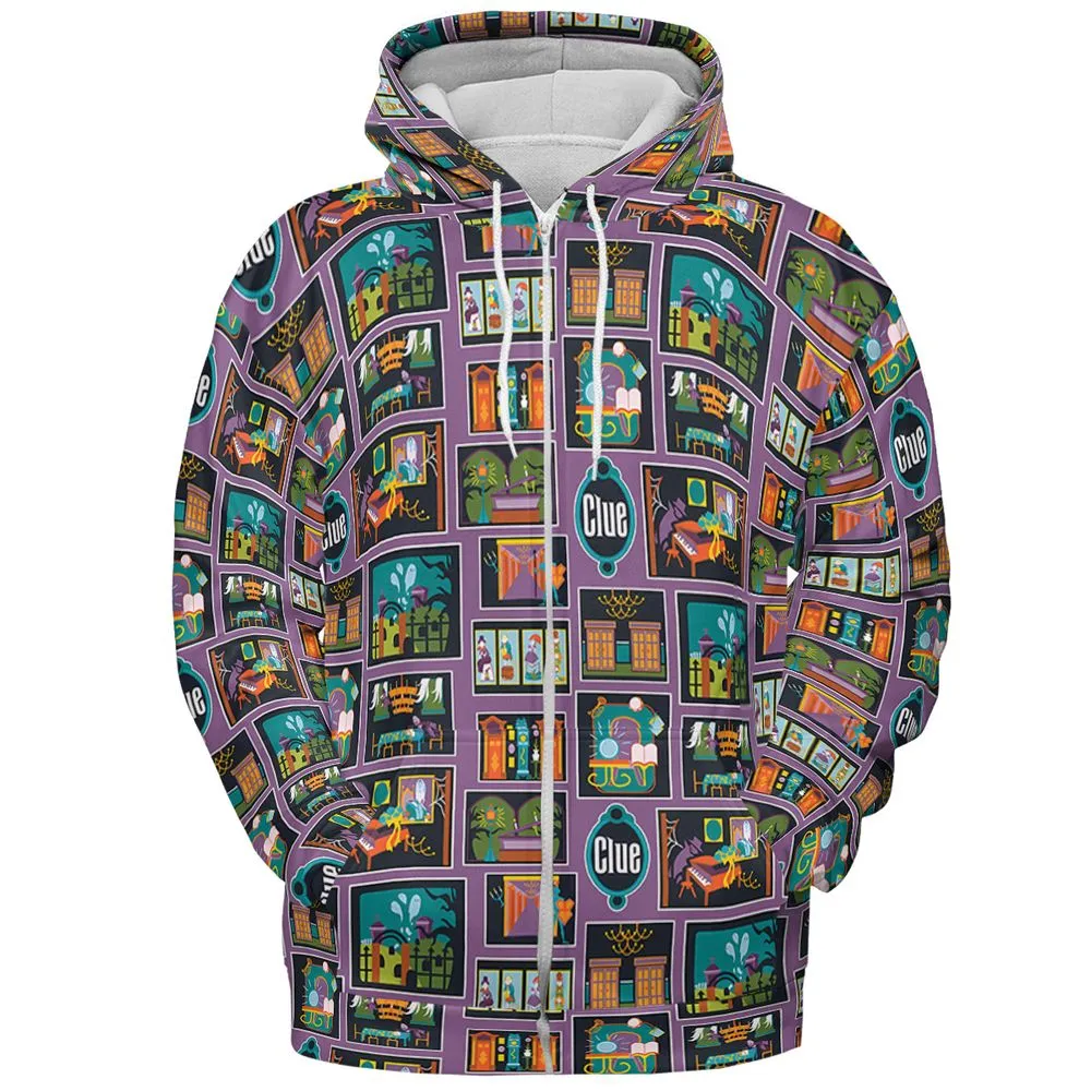 All-over Print Hoodie - 75ZDFFJK -  - 3
