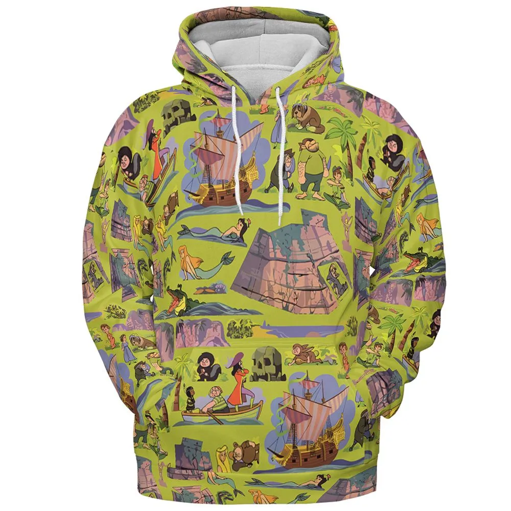 All-over Print Hoodie - 4KY7JQFM -  - 2