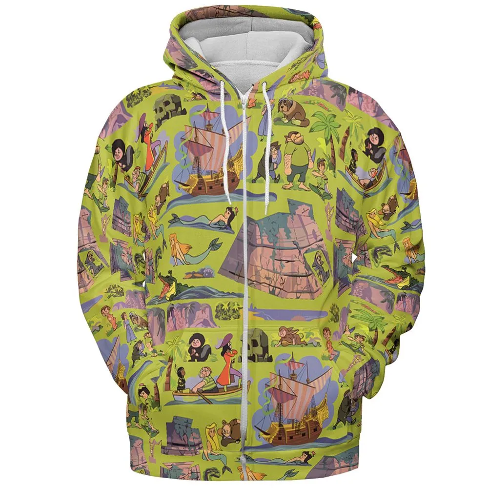 All-over Print Hoodie - 4KY7JQFM -  - 3